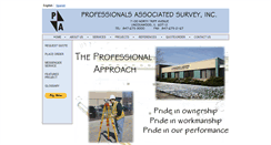 Desktop Screenshot of professionalsassociated.com